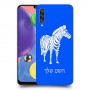 זברה כיסוי מגן קשיח בעיצוב אישי עם השם שלך ל Samsung Galaxy A70s יחידה אחת סקרין מובייל