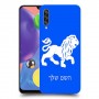 אריה כיסוי מגן קשיח בעיצוב אישי עם השם שלך ל Samsung Galaxy A70s יחידה אחת סקרין מובייל