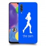 ג'וגלין - אישה כיסוי מגן קשיח בעיצוב אישי עם השם שלך ל Samsung Galaxy A70s יחידה אחת סקרין מובייל