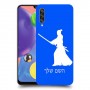 סמוראי כיסוי מגן קשיח בעיצוב אישי עם השם שלך ל Samsung Galaxy A70s יחידה אחת סקרין מובייל