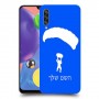 צניחה חופשית כיסוי מגן קשיח בעיצוב אישי עם השם שלך ל Samsung Galaxy A70s יחידה אחת סקרין מובייל