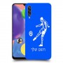 שחקן כדורגל כיסוי מגן קשיח בעיצוב אישי עם השם שלך ל Samsung Galaxy A70s יחידה אחת סקרין מובייל