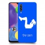 אימון ספורט - אישה כיסוי מגן קשיח בעיצוב אישי עם השם שלך ל Samsung Galaxy A70s יחידה אחת סקרין מובייל