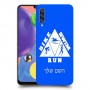 טריאתלון כיסוי מגן קשיח בעיצוב אישי עם השם שלך ל Samsung Galaxy A70s יחידה אחת סקרין מובייל