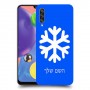 שלג כיסוי מגן קשיח בעיצוב אישי עם השם שלך ל Samsung Galaxy A70s יחידה אחת סקרין מובייל