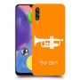 חצוצרה כיסוי מגן קשיח בעיצוב אישי עם השם שלך ל Samsung Galaxy A70s יחידה אחת סקרין מובייל