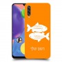 דגים כיסוי מגן קשיח בעיצוב אישי עם השם שלך ל Samsung Galaxy A70s יחידה אחת סקרין מובייל