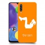 אימון ספורט - אישה כיסוי מגן קשיח בעיצוב אישי עם השם שלך ל Samsung Galaxy A70s יחידה אחת סקרין מובייל