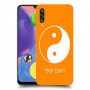 סמל יינג יאנג - סין כיסוי מגן קשיח בעיצוב אישי עם השם שלך ל Samsung Galaxy A70s יחידה אחת סקרין מובייל