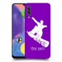 סנובורד כיסוי מגן קשיח בעיצוב אישי עם השם שלך ל Samsung Galaxy A70s יחידה אחת סקרין מובייל