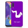 אימון ספורט - אישה כיסוי מגן קשיח בעיצוב אישי עם השם שלך ל Samsung Galaxy A70s יחידה אחת סקרין מובייל