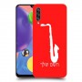 סקספון כיסוי מגן קשיח בעיצוב אישי עם השם שלך ל Samsung Galaxy A70s יחידה אחת סקרין מובייל