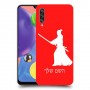 סמוראי כיסוי מגן קשיח בעיצוב אישי עם השם שלך ל Samsung Galaxy A70s יחידה אחת סקרין מובייל