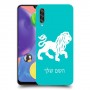 אריה כיסוי מגן קשיח בעיצוב אישי עם השם שלך ל Samsung Galaxy A70s יחידה אחת סקרין מובייל