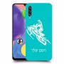 אופנוע שלג כיסוי מגן קשיח בעיצוב אישי עם השם שלך ל Samsung Galaxy A70s יחידה אחת סקרין מובייל