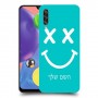 סמיילי כיסוי מגן קשיח בעיצוב אישי עם השם שלך ל Samsung Galaxy A70s יחידה אחת סקרין מובייל