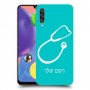 רופא סטטוסקופ כיסוי מגן קשיח בעיצוב אישי עם השם שלך ל Samsung Galaxy A70s יחידה אחת סקרין מובייל