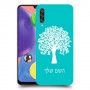 עץ כיסוי מגן קשיח בעיצוב אישי עם השם שלך ל Samsung Galaxy A70s יחידה אחת סקרין מובייל