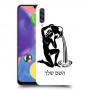 דלי כיסוי מגן קשיח בעיצוב אישי עם השם שלך ל Samsung Galaxy A70s יחידה אחת סקרין מובייל