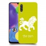 אריה כיסוי מגן קשיח בעיצוב אישי עם השם שלך ל Samsung Galaxy A70s יחידה אחת סקרין מובייל