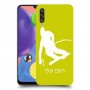 סקִי כיסוי מגן קשיח בעיצוב אישי עם השם שלך ל Samsung Galaxy A70s יחידה אחת סקרין מובייל