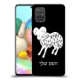 טלה כיסוי מגן קשיח בעיצוב אישי עם השם שלך ל Samsung Galaxy A71 יחידה אחת סקרין מובייל