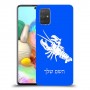 סרטן כיסוי מגן קשיח בעיצוב אישי עם השם שלך ל Samsung Galaxy A71 יחידה אחת סקרין מובייל