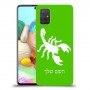 עקרב כיסוי מגן קשיח בעיצוב אישי עם השם שלך ל Samsung Galaxy A71 יחידה אחת סקרין מובייל