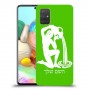 דלי כיסוי מגן קשיח בעיצוב אישי עם השם שלך ל Samsung Galaxy A71 יחידה אחת סקרין מובייל