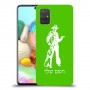 מערב פרוע - קאובוי כיסוי מגן קשיח בעיצוב אישי עם השם שלך ל Samsung Galaxy A71 יחידה אחת סקרין מובייל
