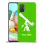 טלסקופ כיסוי מגן קשיח בעיצוב אישי עם השם שלך ל Samsung Galaxy A71 יחידה אחת סקרין מובייל