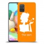 אישה אהבה כיסוי מגן קשיח בעיצוב אישי עם השם שלך ל Samsung Galaxy A71 יחידה אחת סקרין מובייל