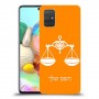 מאזניים כיסוי מגן קשיח בעיצוב אישי עם השם שלך ל Samsung Galaxy A71 יחידה אחת סקרין מובייל
