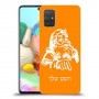 סנטה קלאוס כיסוי מגן קשיח בעיצוב אישי עם השם שלך ל Samsung Galaxy A71 יחידה אחת סקרין מובייל