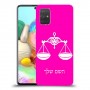מאזניים כיסוי מגן קשיח בעיצוב אישי עם השם שלך ל Samsung Galaxy A71 יחידה אחת סקרין מובייל