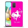 קשת כיסוי מגן קשיח בעיצוב אישי עם השם שלך ל Samsung Galaxy A71 יחידה אחת סקרין מובייל
