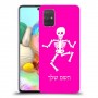 שלד כיסוי מגן קשיח בעיצוב אישי עם השם שלך ל Samsung Galaxy A71 יחידה אחת סקרין מובייל