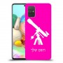 טלסקופ כיסוי מגן קשיח בעיצוב אישי עם השם שלך ל Samsung Galaxy A71 יחידה אחת סקרין מובייל