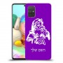 סנטה קלאוס כיסוי מגן קשיח בעיצוב אישי עם השם שלך ל Samsung Galaxy A71 יחידה אחת סקרין מובייל