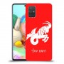 גדי כיסוי מגן קשיח בעיצוב אישי עם השם שלך ל Samsung Galaxy A71 יחידה אחת סקרין מובייל