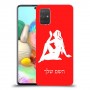 בתולה כיסוי מגן קשיח בעיצוב אישי עם השם שלך ל Samsung Galaxy A71 יחידה אחת סקרין מובייל