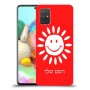 שמש כיסוי מגן קשיח בעיצוב אישי עם השם שלך ל Samsung Galaxy A71 יחידה אחת סקרין מובייל