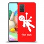 וודו כיסוי מגן קשיח בעיצוב אישי עם השם שלך ל Samsung Galaxy A71 יחידה אחת סקרין מובייל