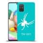 עכביש כיסוי מגן קשיח בעיצוב אישי עם השם שלך ל Samsung Galaxy A71 יחידה אחת סקרין מובייל