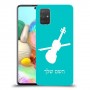 כינור כיסוי מגן קשיח בעיצוב אישי עם השם שלך ל Samsung Galaxy A71 יחידה אחת סקרין מובייל