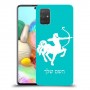 קשת כיסוי מגן קשיח בעיצוב אישי עם השם שלך ל Samsung Galaxy A71 יחידה אחת סקרין מובייל