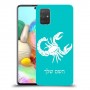 עקרב כיסוי מגן קשיח בעיצוב אישי עם השם שלך ל Samsung Galaxy A71 יחידה אחת סקרין מובייל