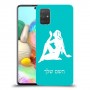 בתולה כיסוי מגן קשיח בעיצוב אישי עם השם שלך ל Samsung Galaxy A71 יחידה אחת סקרין מובייל