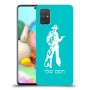 מערב פרוע - קאובוי כיסוי מגן קשיח בעיצוב אישי עם השם שלך ל Samsung Galaxy A71 יחידה אחת סקרין מובייל