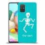 שלד כיסוי מגן קשיח בעיצוב אישי עם השם שלך ל Samsung Galaxy A71 יחידה אחת סקרין מובייל